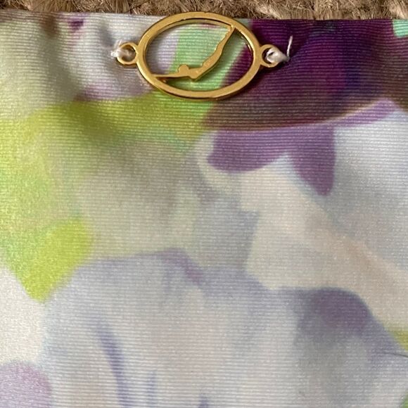 Jantzen Floral Underwire Pushup Bikini Size 8 - Picture 6 of 9